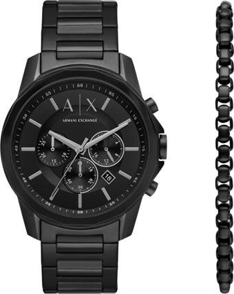 Armani Exchange AX7153SET Erkek Kol Saati ve Bileklik Seti