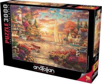 Anatolian 4922 Limanda Gün Sonu 3000 Parça Puzzle