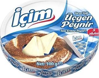 İÇİM ÜÇGEN PEYNİR 8Lİ 100GR