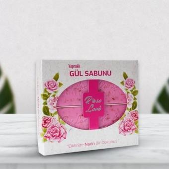 Rose Love Yapraklı Gül Sabun 4'lü 320 Gr