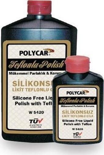 Politek Likit Sıvı Teflonlu Silikonsuz Oto Cilası 250 ml. - W5420