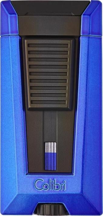 Colibri Stealth 3 Metalik Mavi-Siyah Puro Çakmağı