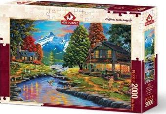 Art Puzzle 4575 İki Yaka Bir Orman 2000 Parça Puzzle