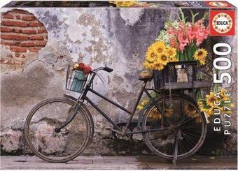 Educa Bicycle With Flowers Puzzle 500 Parça 17988