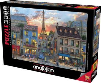 Anatolian 3000 Parçalık Puzzle - Paris Sokakları 4910