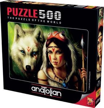 Anatolian 3600 Savaşçı Prenses 500 Parça Puzzle