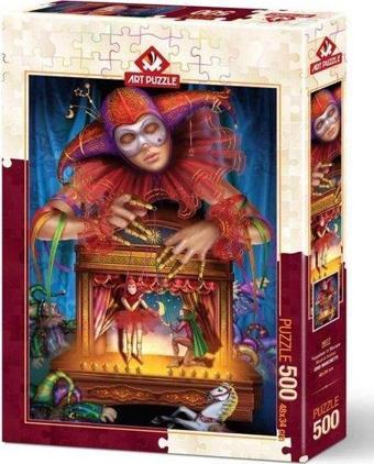 Art Puzzle 5077 Maskeli Kuklacı 500 Parça Puzzle