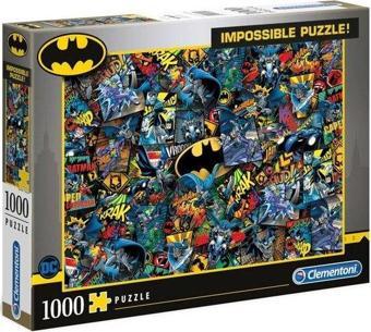 Clementoni Batman Impossible 1000 Parça Puzzle 39575