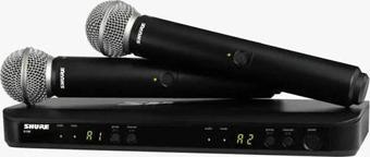 SHURE BLX288E/SM58 KABLOSUZ ÇİFT VOKAL SİSTEMİ