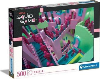 Clementoni 500 Parça Squid Game Yetişkin Puzzle 35130