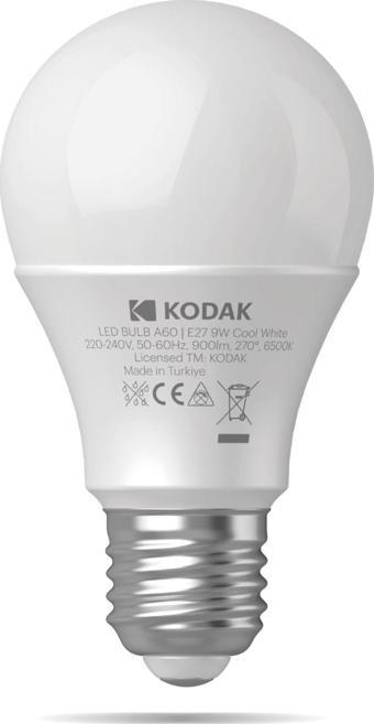 Kodak 15 Adet 9W A60 E27 Led Ampul - Beyaz Işık