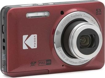 Kodak Friendly Zoom FZ55/5x Yakınlaştırma Dijital Fotoğraf Makinesi-Kırmızı