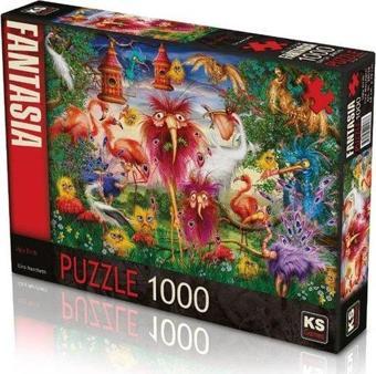 Ks Games Ugly Birds 1000 Parça Puzzle 20538