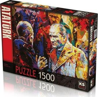 Ks Games  Milletin Efendisi İle 1500 Parça Puzzle 22020