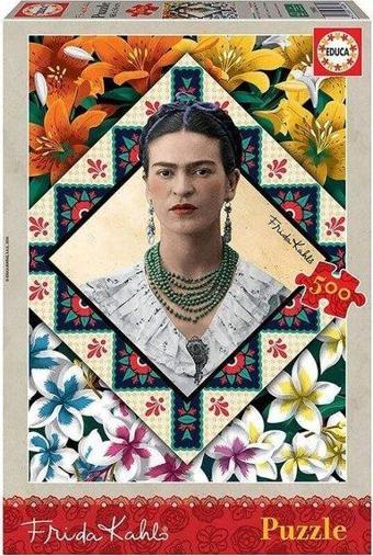 Educa 18483 Frida Kahlo 500 Parça Puzzle