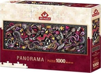 Art Puzzle Ritmin Elementleri 1000 Parça Panorama Puzzle 5351