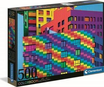 Clementoni Colorboom Yetişkin Squares 500 Parça Puzzle