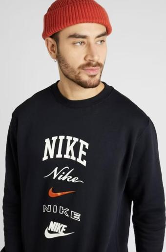 Nike Club Fleece Erkek Pamuklu Sweatshirt