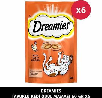 DREAMİES   TAVUKLU 60 GR 6X