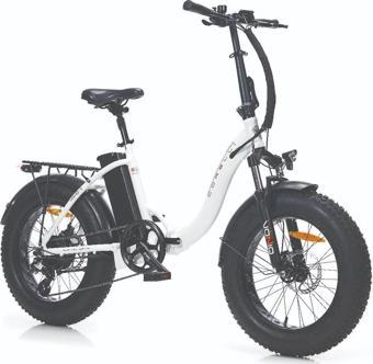 CORELLİ VONIQ RIM 20 JANT ELEKTRİKLİ BİSİKLET KATLANIR FAT Bike Beyaz