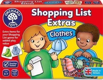 Orchard Shopping List Clothes Eğitici Kutu Oyunu