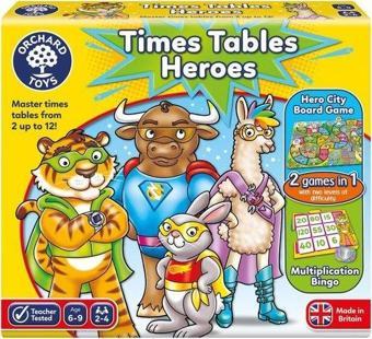 Orchard Times Tables Heroes Eğitici Kutu Oyunu