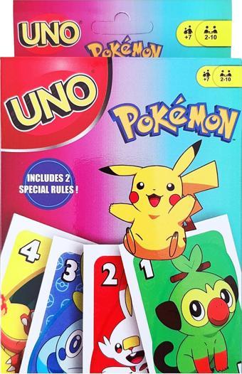 Uno Pokemon Oyun Kartı