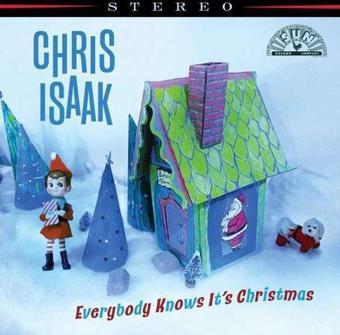 Virgin Records Chris Isaak Everybody Knows It's Christmas Plak