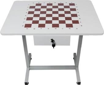Panda Komple Metal Ayaklı Satranç Masası 60x80 cm PAN606