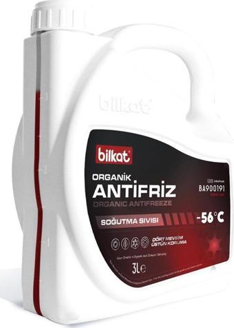 Bilkat Ba900191 Organik Antifriz Kırmızı -56 3 Lt