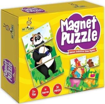 Yükselen Zeka 2+ Yaş Magnet Puzzle Dikkat Geliştiren Zeka Oyunu