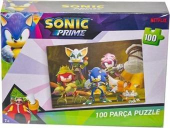 Laço Sonıc 100 Parça Puzle So7908,Çocuklar İçin Sonic Prime Puzzle