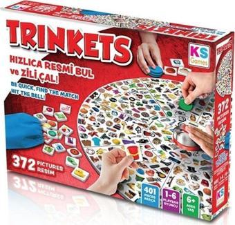 Ks Games Trinkets Çocuk Ve Aile Zilli Görsel Dikkat Refleks Oyunu 401 Parça 372 Resim Kartlı