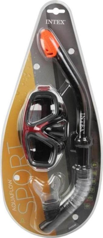 İntex Şnorkelli Maske Seti - Aquaflow Sport Maske Ve Snokel Seti