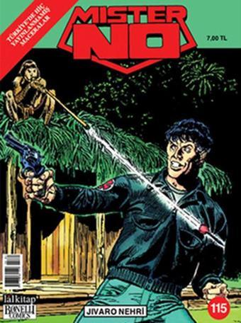 Mister No 115 - Jıvaro Nehri - Lal