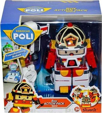 Robocar Poli Polı/83313 Astronot Akseuarlı Transformers Robot -Neco Toys-Ac