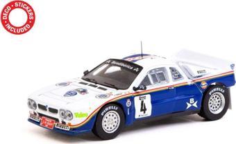 Tarmac Works 1/64 Lancia 037 Rally Rally Costa Brava 1985 #4 - Hobby64+