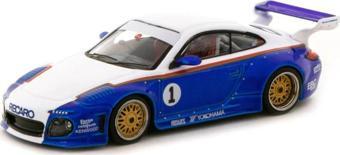 Tarmac Works 1:64 Old&New  Porsche 997 Blue White