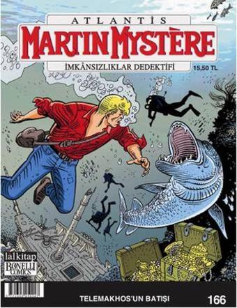 Martin Mystere Sayı 166 - Telemakhos'un Batışı - Alfredo Castelli - Lal