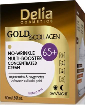 Delia Gold Collagen 65+ No-Wirinkle Kırışık Giderici Gündüz-Gece Kremi