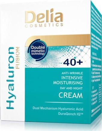 Delia Hyaluron Kırışıklık Karşıtı 50 Ml Gece ve Gündüz Kremi 40+