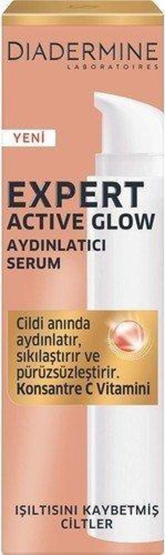 Diadermine Expert Active Glow Aydınlatıcı Serum 40 Ml Işıltı