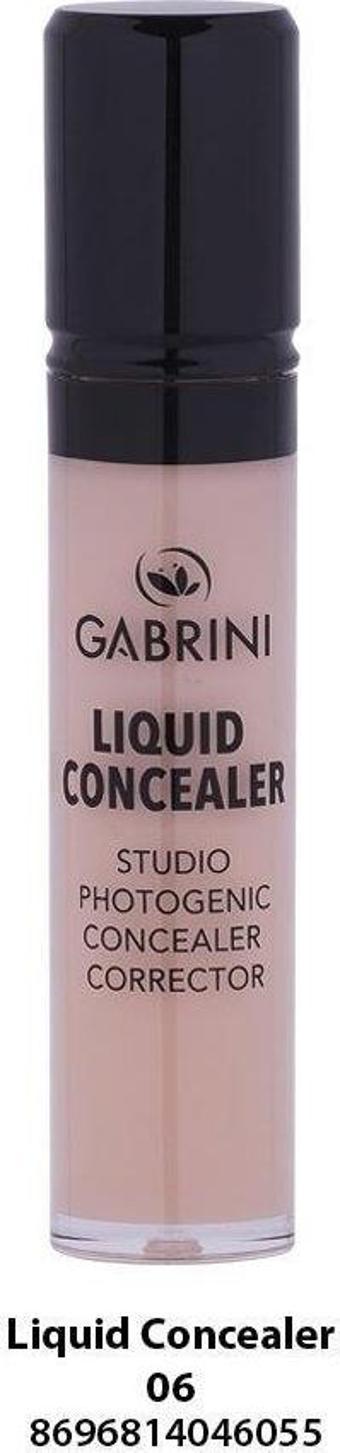 Gabrini Likit Concealer Fırçalı  Kapatıcı 06