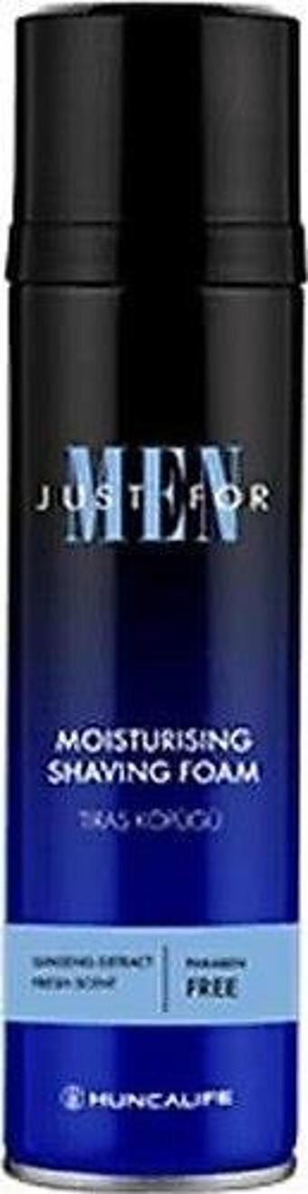 HuncaLife Just For Men Normal Ciltler İçin Traş Köpüğü 200 Ml