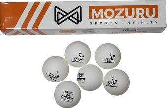 Avessa Mozuru Mzr006-Wht ITTF Onaylı Beyaz Pinpon Topu 6lı