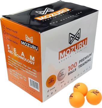 Avessa Mozuru Mzr100-Org ITTF Onaylı Turuncu Pinpon Topu 100lü