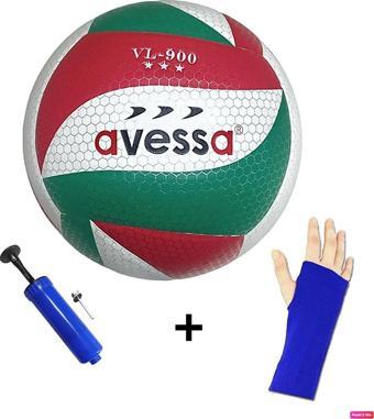 Avessa Vl-900-103 Yumuşak Yapıştırma Voleybol Topu Pompa ve Kolluk Set