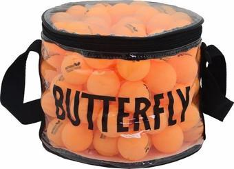 Butterfly 16005B-W Çantalı Masa Tenisi Antrenman Topu 100lü Turuncu
