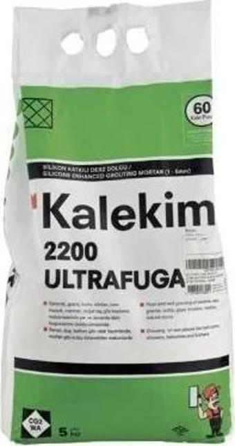 Kalekim 2200 Ultrafuga 5 kg Silikonlu Sütlü Kahve Derz Dolgu