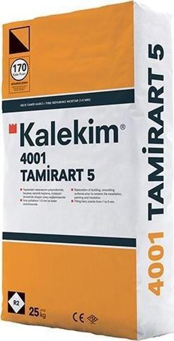 Kalekim 4001 Tamirart 5 İnce Tamir Harcı 25 Kg